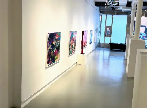 Additional documentation from Agora Gallery, Chelsea