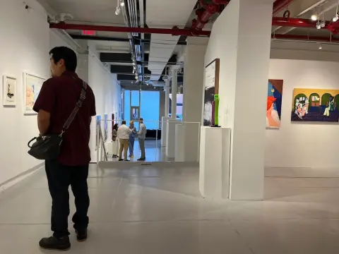 Additional documentation from Agora Gallery, Chelsea