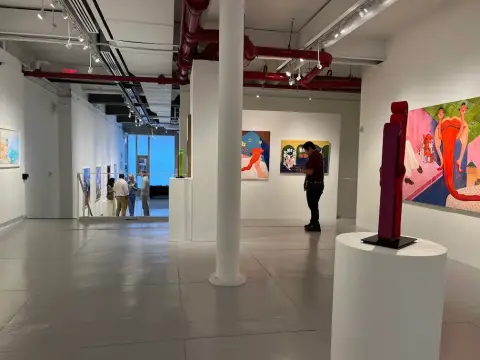 Additional documentation from Agora Gallery, Chelsea
