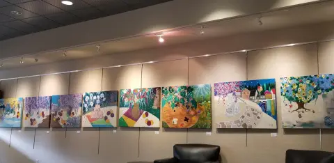 Studio and exhibition preparation, 2020