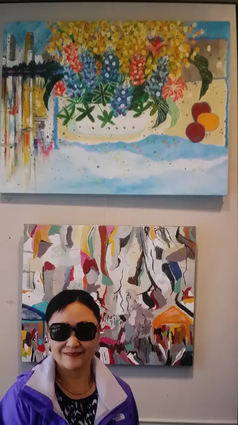 Summer 2017 community exhibition install
